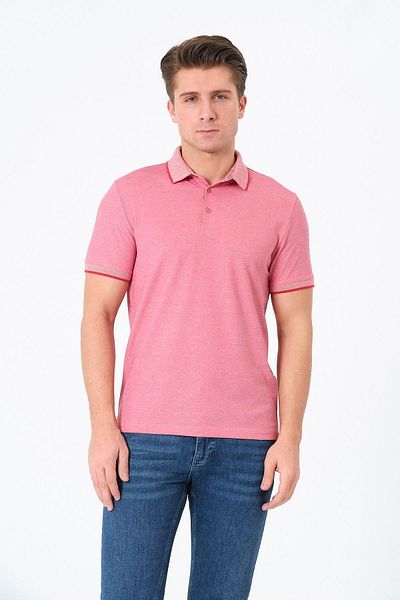 Rich Ανδρικό μπλουζάκι Basic T-shirt Polo Neck