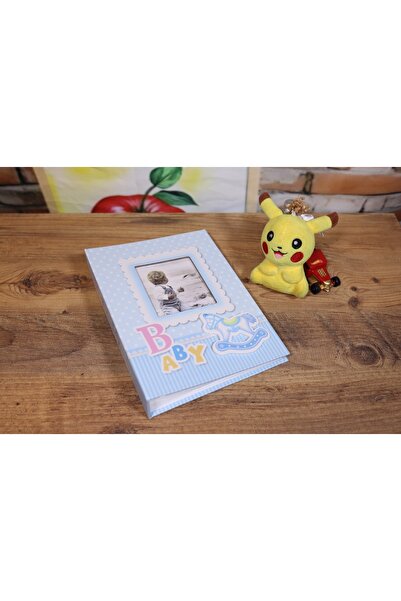 NRCN ألبوم صور أطفال مقاس 10 × 15 سم مع نافذة 200 باللون الأزرق