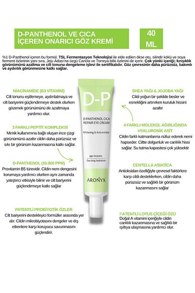 Aronyx D-Panthenol and Cica Eye Cream 40 ml