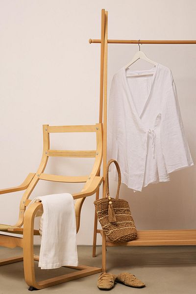 Touché Privé 100% Linen Cruvaze Kimono
