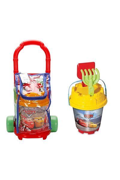 DEDE Cars Squeegee Patterned Trolley Bucket Set