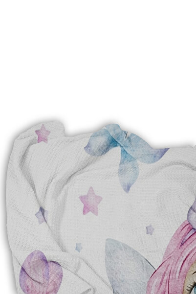 Bebişim Halı Princess Butterfly Single Child Pique Pillow Case