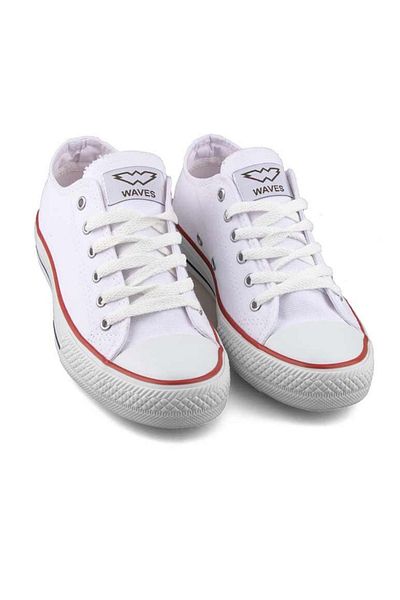 adasushoes Λευκά - Run Star Unisex Λινά Παπούτσια Sneaker