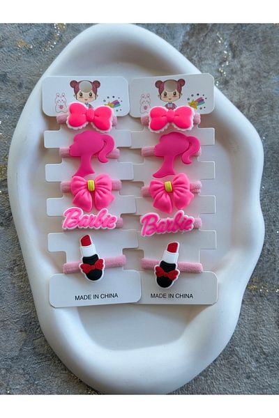 EliraToka Girl's Cute Rubber Buckle Sets 10 Pcs