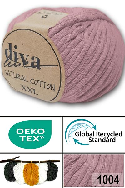 Diva İplik Diva Φυσικό Βαμβάκι Xxl 1004