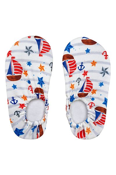 pufien Non-Slip Sole Children's Sea Shoes Baby Pool Booties Breathable Swimsuit Fabric