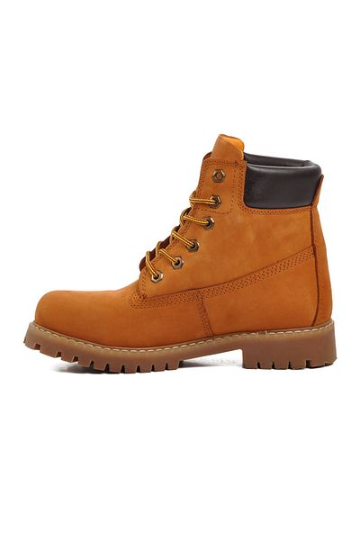 Bulldozer Cinnamon Nubuck Genuine Leather Men's Boots
