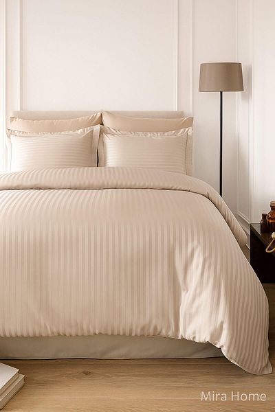 Mira Home Σετ Παπλωματοθήκη Διπλό Waterway Satin Polycotton