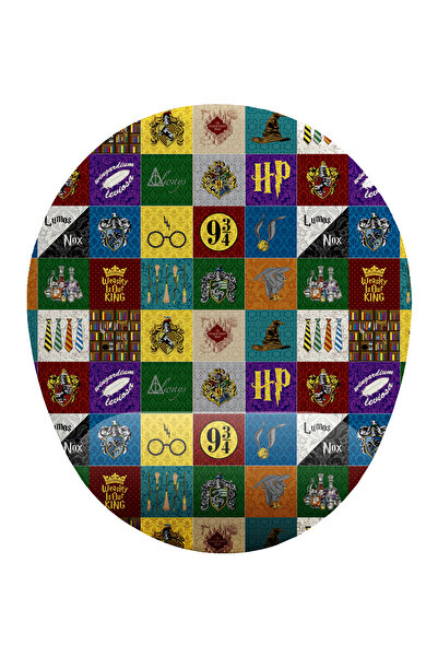 Hamiki Harry Poter Simgeleri Bilek DestekliKaymaz Buruşmaz Kırılmaz Mouse Pad