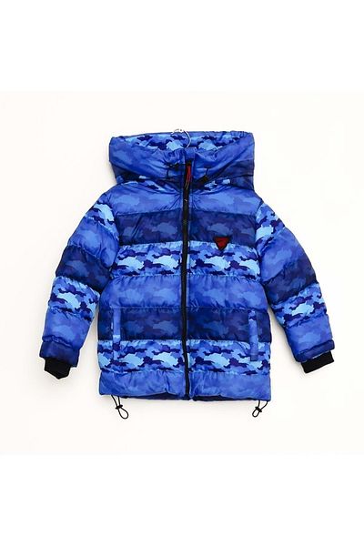 Nanica Kids Camouflage Patterned Inflatable Coat Saks