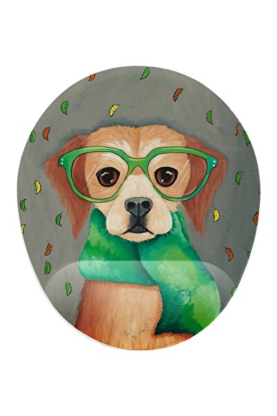 iyi fikirler Mouse Pad Hipster Dog cu suport pentru încheietura mâinii, bază ...