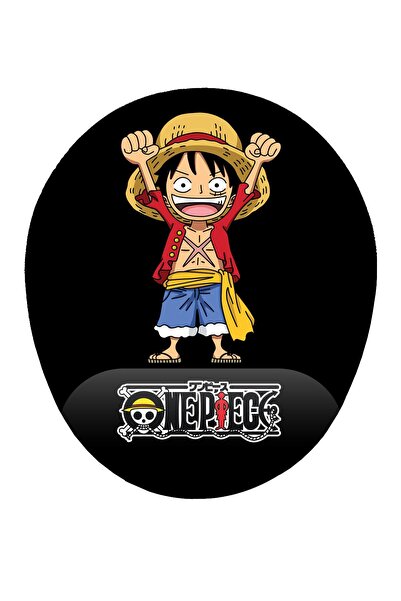 One Piece Luffy Wrist Support Mouse Pad Ergonomic Anti-Slip Base Mousepad Mouse Pad