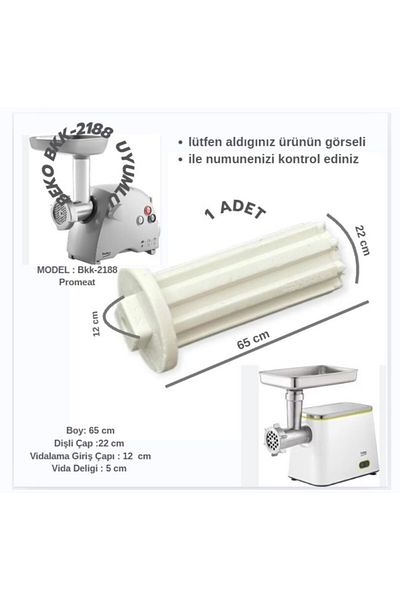 Arçelik Beko Meat Mincer Machine Clutch Gear 1 Piece
