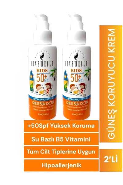 ROXEWELLA Çocuk&bebek Güneş Kremi 50 Spf Leke Karşıtı Yüksek Koruma 50 ml 2,l...