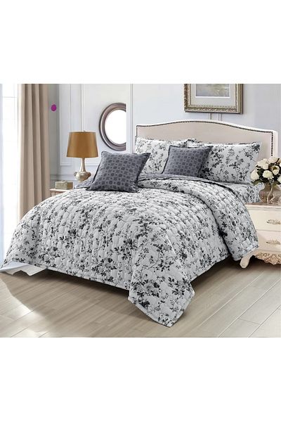 Moon Lightweight, excellent and practical double-sized printed printed bedspread, king size 230 x 250 cm