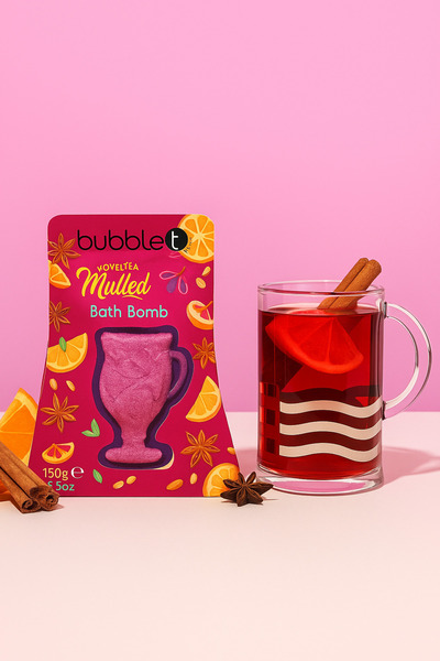 Noveltea Sıcak Şarap Kokulu Banyo Topu 150gr – Rahatlatıcı & Aromatik Etki