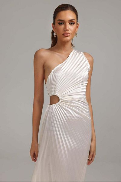 Bikini Mayokini Dünyası Rochie Asimetra Rush - Albă