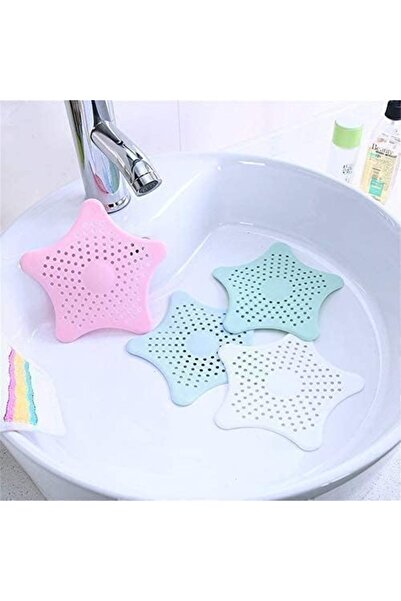 Generic Star Sink and Bathroom Drain Filter/ Hair Catcher/ Sink Filter Coater/ Hair Stopper Bath Plug Plunge