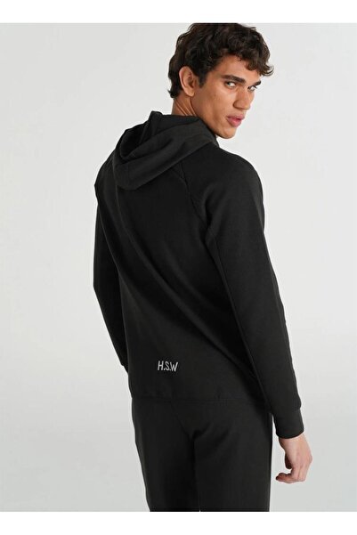 hummel Nova Zip Hoodie Siyah Erkek Ceket 980343-2001