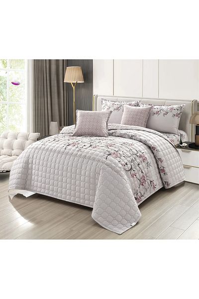 Moon Lightweight, excellent and practical double-sized printed printed bedspread, king size 230 x 250 cm