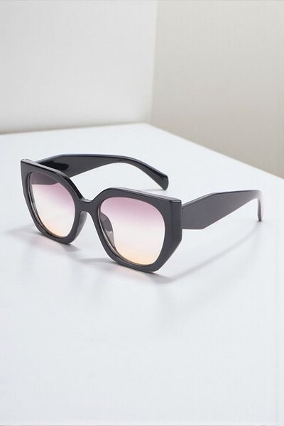 Eyesofia Divriği Cat Uv400 Filtered Unisex Black Smoked 2025 Year New Season Sunglasses