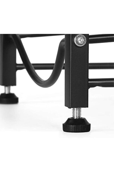 Generic 5 Gallon Water Jug Holder, 4-Tier Black Heavy Duty Rack, Bottle Organizer for Home Office