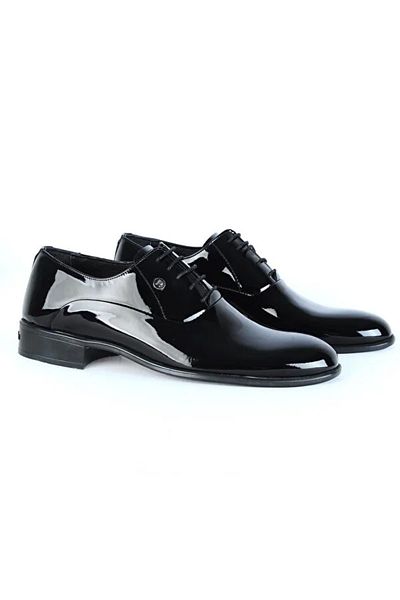 Pierre Cardin 7017 Pantofi clasici pentru bărbați Groom Negri
