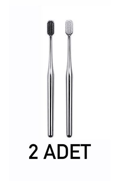 so shine tr Silver Color Toothbrush (2 Pieces)