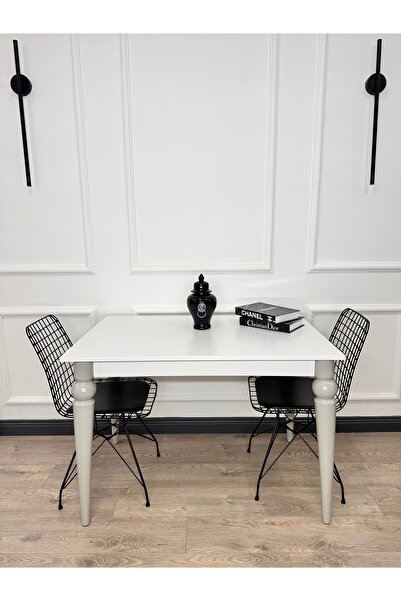 ECCES BB Mutfak Masası MDF Sabit 70 X 110 Yemek Masası MDF Çalışma Masası