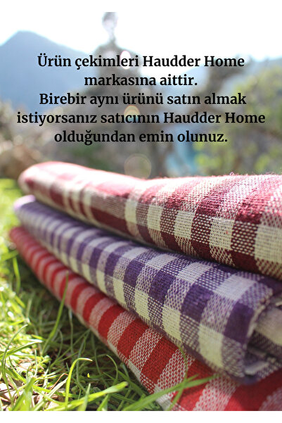 Haudder home 3 Adet Sofra Bezi Piknik Örtüsü Çok Amaçlı Örtü