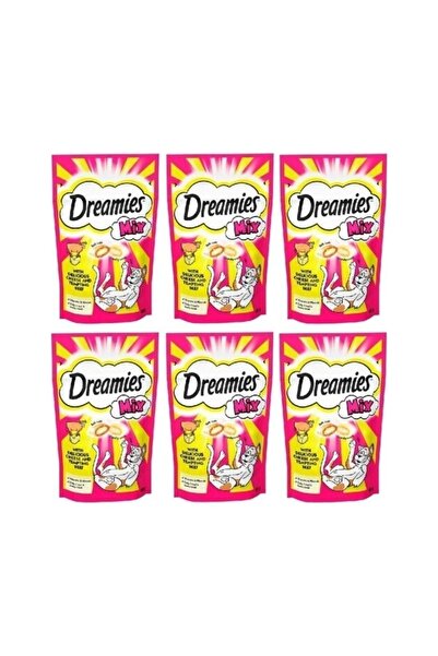 Dreamies Sığırlı & Peynirli Mix Kedi Ödül Maması 60 G X 6 Adet
