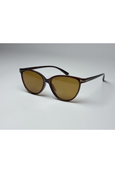 MONAL نظارات تومي براون الشمسية كاتي آي زجاج بني اللون