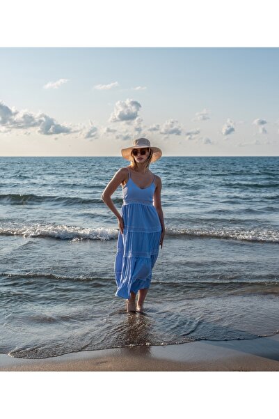 S&A Collectionn Жіноча сукня з підкладкою на бретельках, з мереживом, вільног...