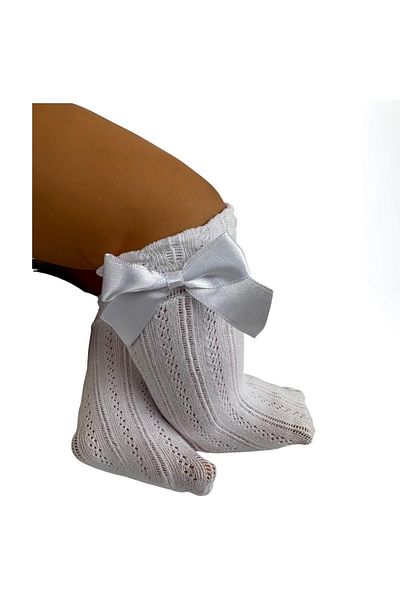 Daymod Aylin Accessory Baby Knee Socks White