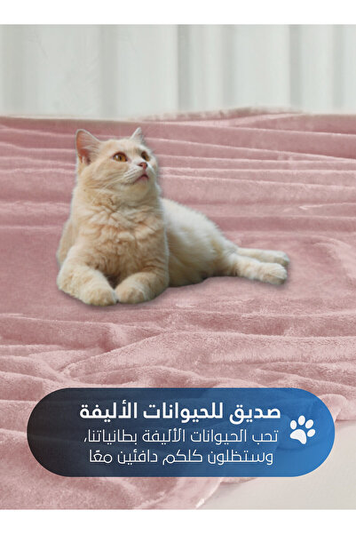 Master Home Textile Lightweight Velvet Blanket, 350GSM, 230x170cm Single Size, Soft All Season Flannel for Bed & Sofa