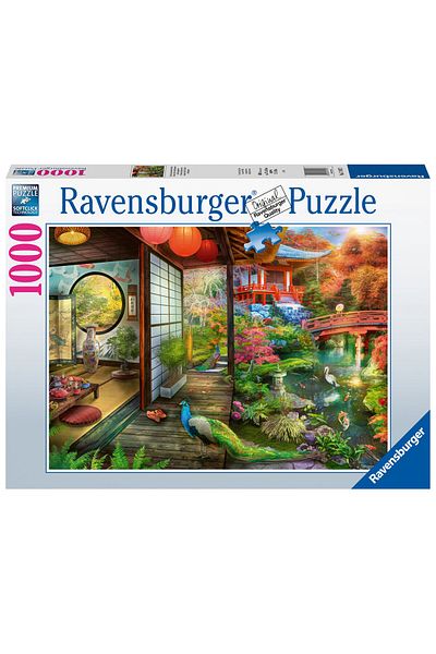 RAVENSBURGER 1000 Piece Puzzle Japanese Garden