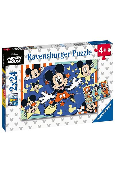 RAVENSBURGER 2X24P Puzzle Wd Movie
