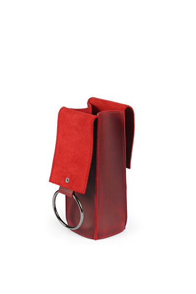 OttoAngelino Otto Angelino, Londo Real Leather Wine Bottle Holder and Carrier, Leather Wine Case