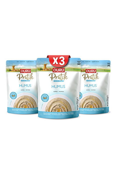 Duru Bulgur Duru Pratik Humus ( 3 x 250g )