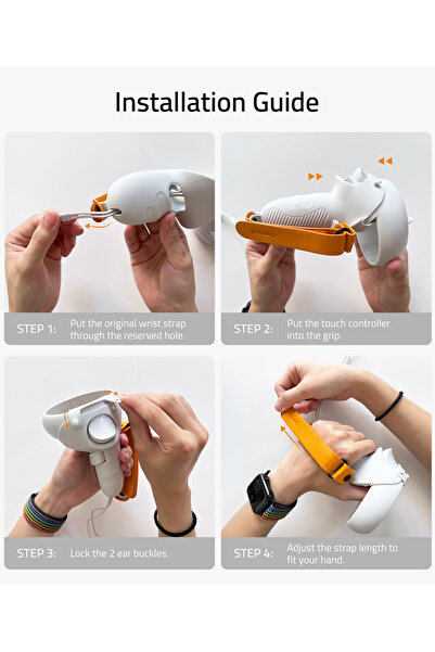 SYNTECH | Touch Controller Grips Cover for Quest 2