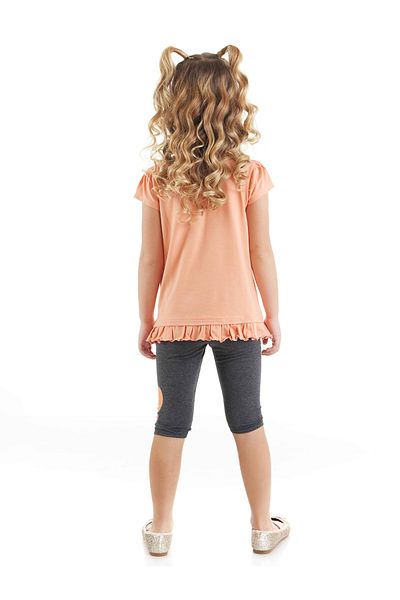 Denokids Baby Ceylan Girl's T-shirt Tights Set