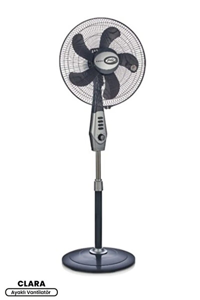 GOLDMASTER Clara Koruma Izgaralı Zaman Ve Hız Ayarlı Ayaklı Vantilatör Gfn-7901