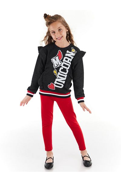 MSHB&G Unicorn Glitter Girls Tunic Tights Set