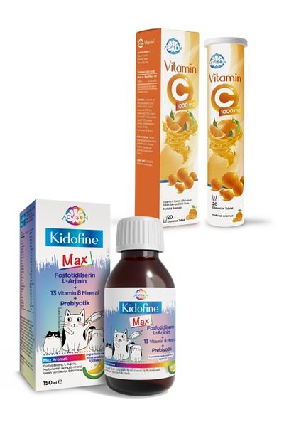 Acvison Kidofine Multivitamin - Vitamin C 100 Mg