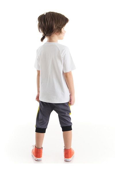 MSHB&G Dino Splash Boy's T-shirt Capri Shorts Set