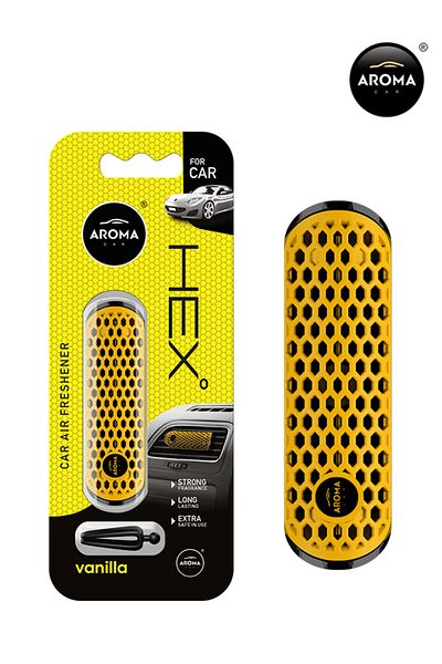Generic Aroma Car Hex Vanilla Air Freshener Long-lasting Natural Fragrance For Car And Home