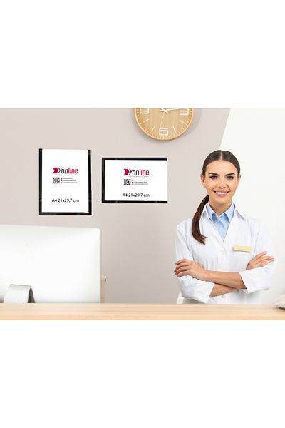 Yönline A4 Horizontal - Easy to Change Door and Wall Mounted Fountain Board