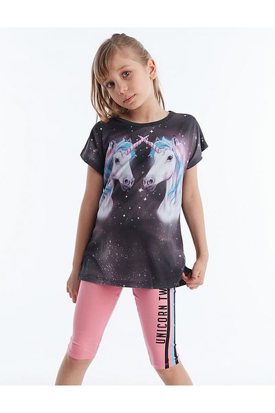 MSHB&G Twin Unicorn Girls Tunic Tights Set