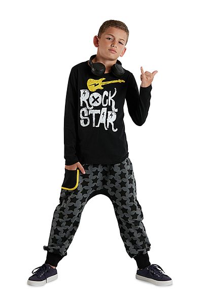 MSHB&G Star Rock Boy's Trousers T-shirt Set