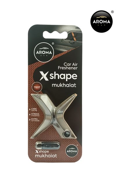 Generic Aroma Car X Shape Mukhalat Air Freshener - Long Lasting, Natural Scent For Car And Home